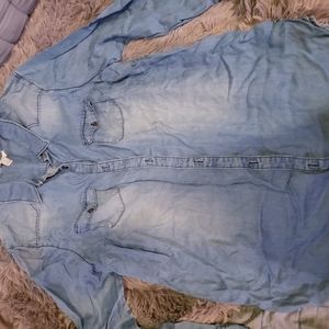 Denim shirt/dress